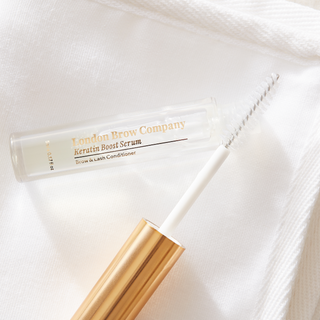 Keratin Brow Boost Serum: Nourishing Care for Laminated Brows and Lifted Lashes - The London Brow Company Keratin boost serum