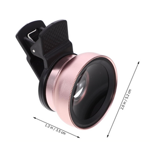 mobile phone professional clip on lens in pink from the london brow company 4k professional images