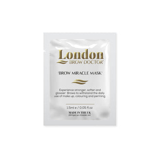 Intensive Brow Moisturising Mask - London Brow Doctor Sachets - The London Brow Company