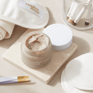 Natural Vegan Eyebrow Scrub - 50g - The London Brow Company