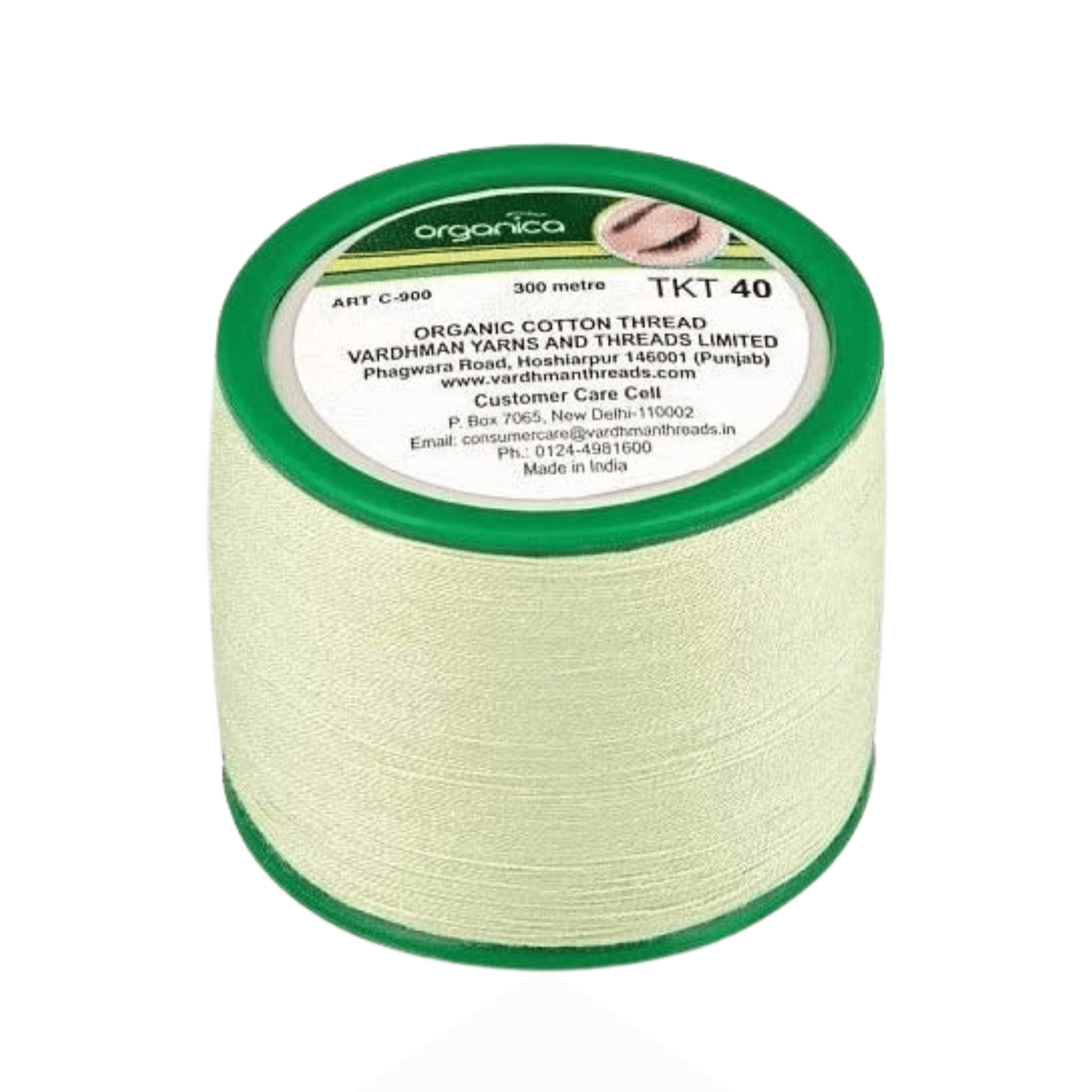 Eyebrow Threading Spool Organica Pure Cotton Thread Hair (Pack of  05x300meter)