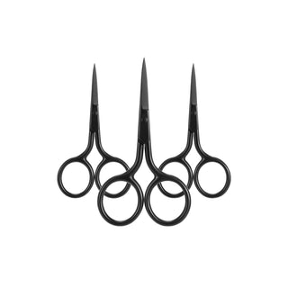 Precision Brow Scissors - Black - The London Brow Company