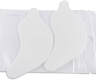 Reusable Under Eye Silicone Pads - White - The London Brow Company