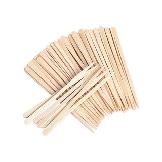 Small Waxing Spatulas - Essential Tool for Precision Waxing | Pack of 100 - The London Brow Company
