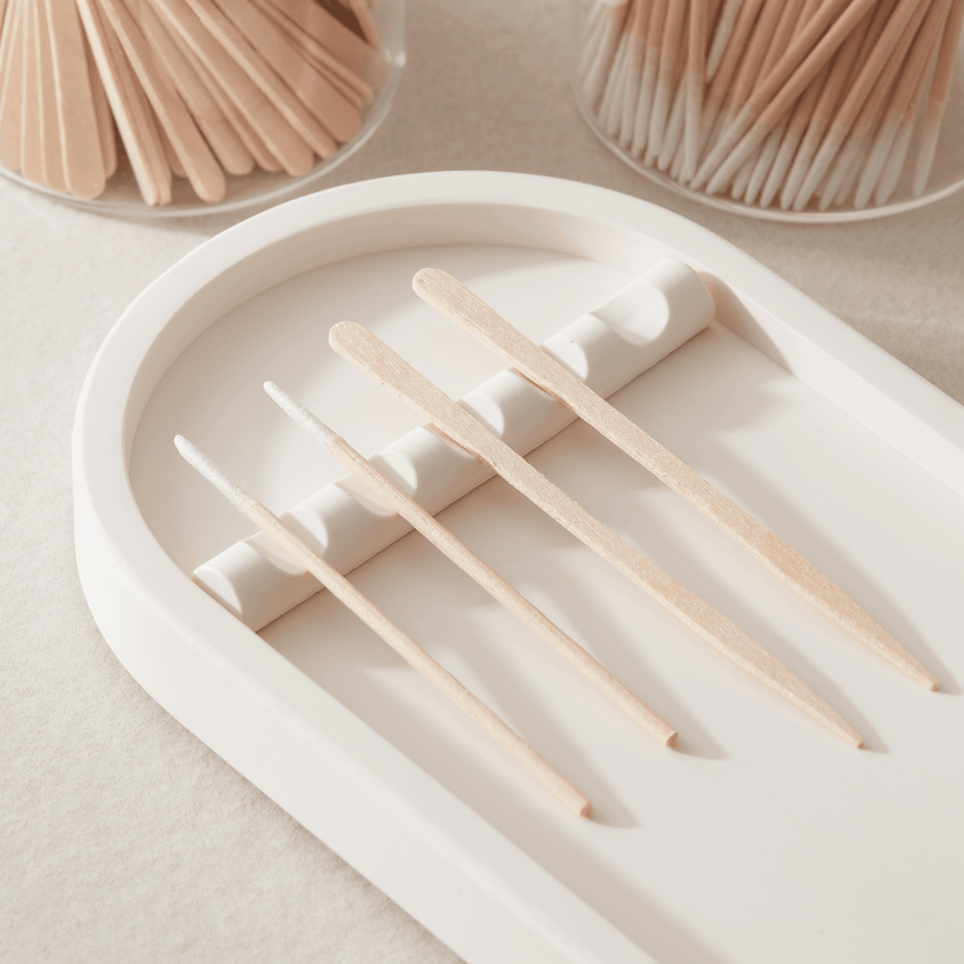 Small Waxing Spatulas - Essential Tool for Precision Waxing | Pack of 100 - The London Brow Company