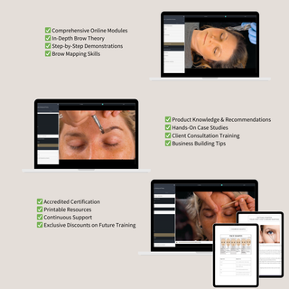 Brow Lamination, Waxing and Tinting Course