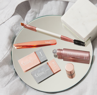 Home Brow Lamination Gift Set with Tools and Brow Care Serum