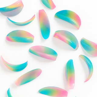Rainbow Adhesive-Free Lash Lift Shields – Multi-Size Pack