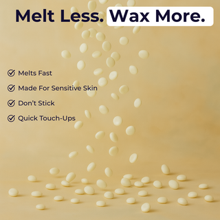London Brow Flexi Mini Wax Refill Bags – 4 Luxe Varieties 100g
