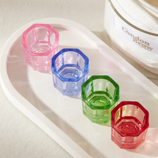 Rainbow Glass Dappen Dish – Pink, Blue, Green or Red