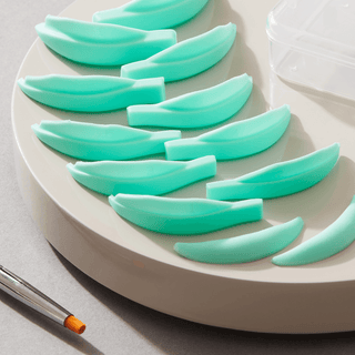 Adhesive free lash lifting shields - Mint Green - Clearance - The London Brow Company