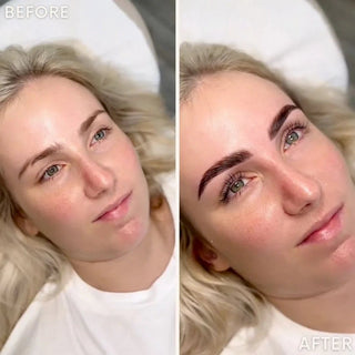 London Brow Hybrid Brow Dye professional brow result