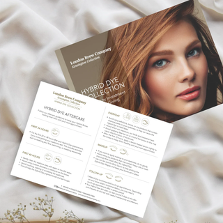 Hybrid Dye Marketing Leaflets & Aftercare Cards - product image 2