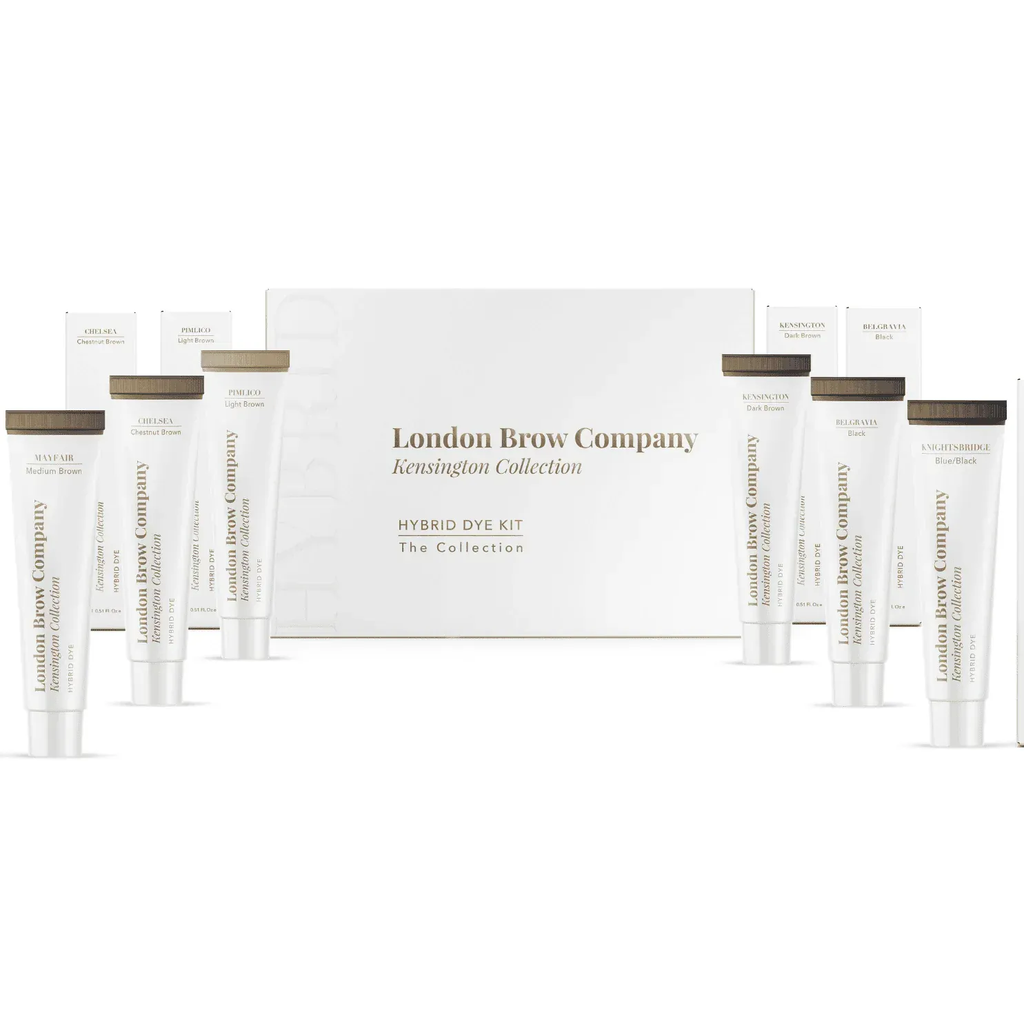 Hybrid Brow Dye Kit (6 Shades) | Professional Tint & Stain Set – The ...