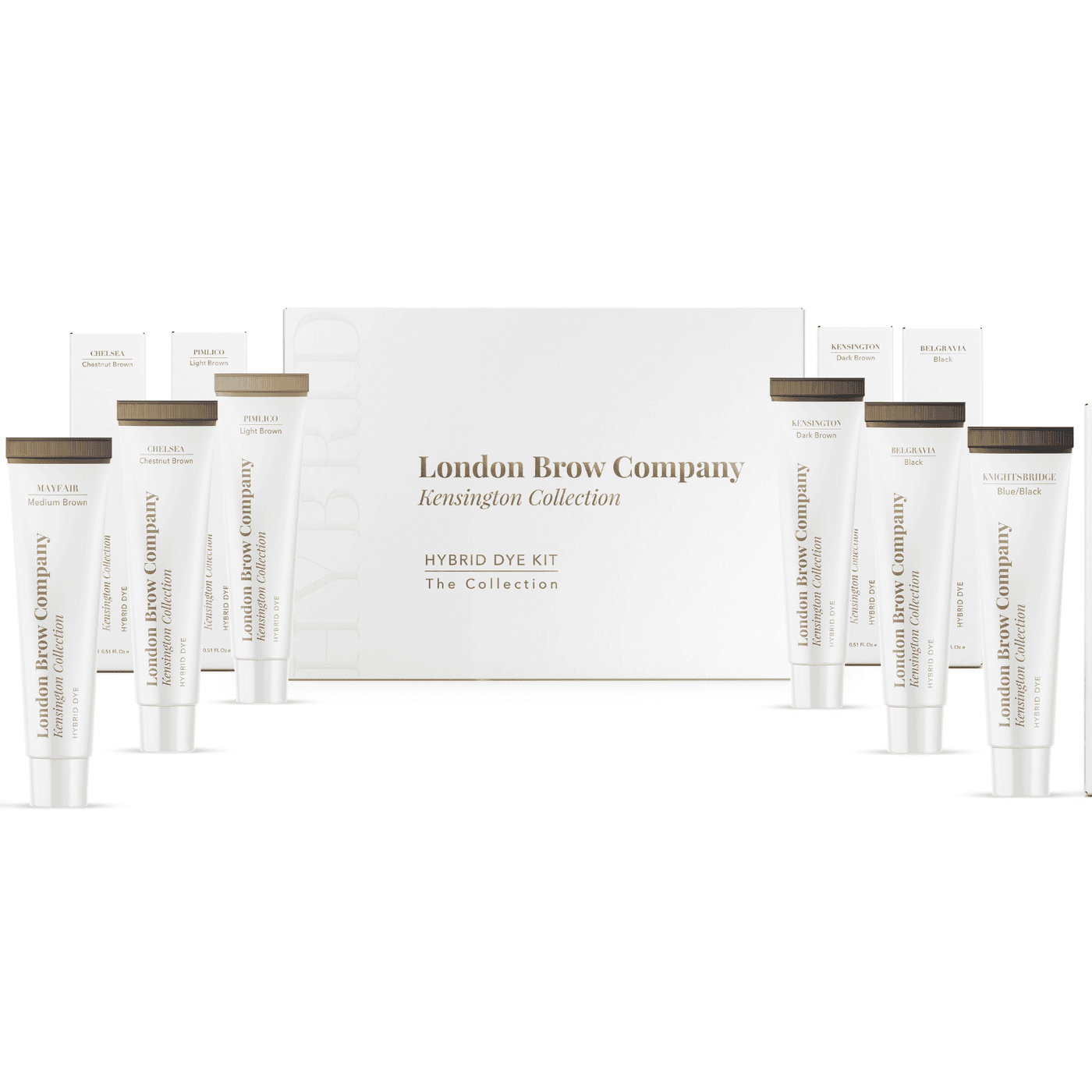 London Brow Hybrid Dye - The Colour Collection - The London Brow Company
