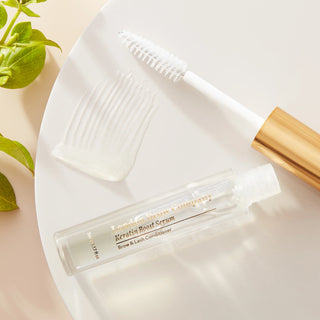 London Brow Keratin Brow & Lash Boost Serum for brow lamination and lash lift aftercare
