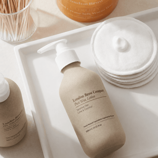 London Brow Post-Wax Lotion for conditioning skin after waxing