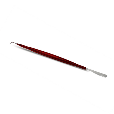 Red Lash Lifting Tool with lash brush - The London Brow Company