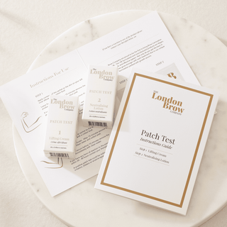 Step 1 Patch Test Sachets - London Brow Lamination - The London Brow Company