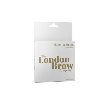 Brow Mapping String - White Pre Inked - The London Brow Company