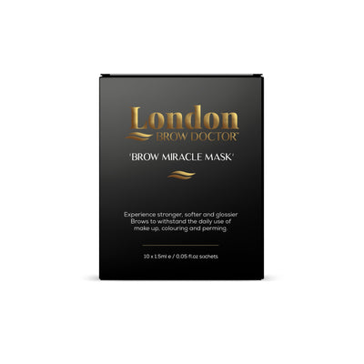 Intensive Brow Moisturising Mask - London Brow Doctor Sachets - The London Brow Company