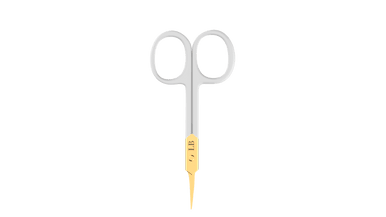 Lightweight Curved Brow Professional Scissors - The London Brow Company