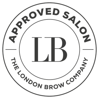 London Brow Approved Salon Official Logo Watermark - The London Brow Company