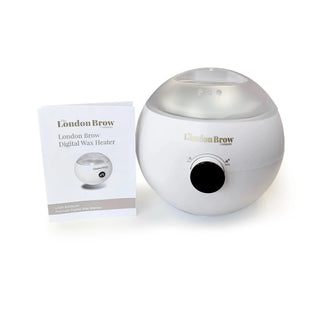 London Brow professional digital wax heater with UK plug