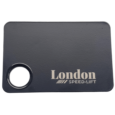 London Speed-Lift  Black Flat Mixing Palette - The London Brow Company