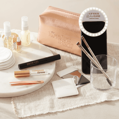 Luxury Rose Gold Brow and Lash Swag Bag - The London Brow Company
