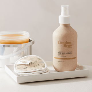 Pre Wax Cleanser and Post Wax Lotion - Set - The London Brow Company