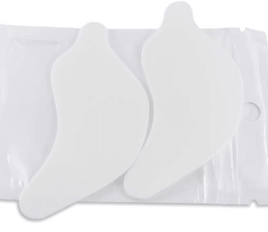 Reusable Under Eye Silicone Pads - White - The London Brow Company