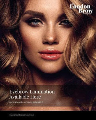 Salon Display Poster - B - The London Brow Company