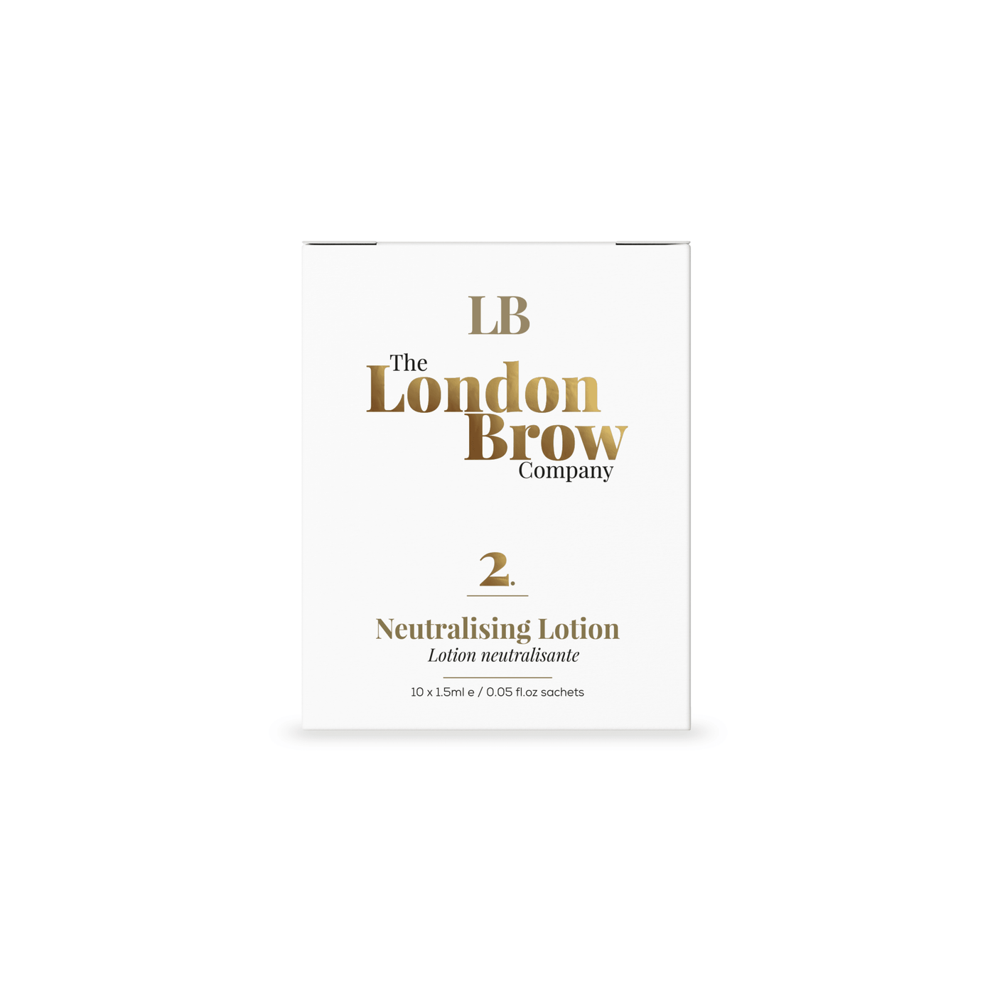 London Brow Pro - Step 2 - Brow Lamination Setting Lotion - The London Brow Company