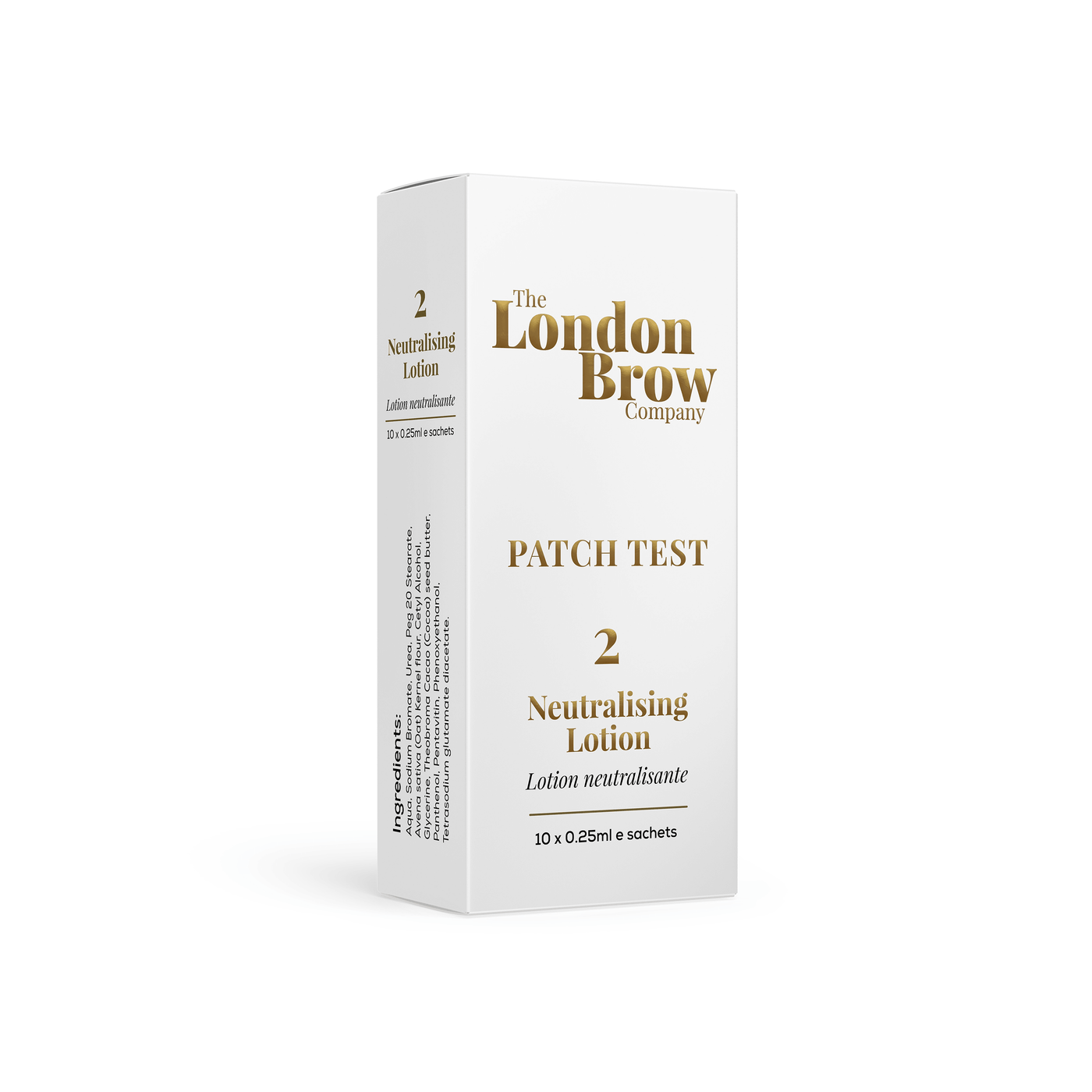 London Brow - Step 2 Patch Test Sachets Brow Lamination - The London Brow Company